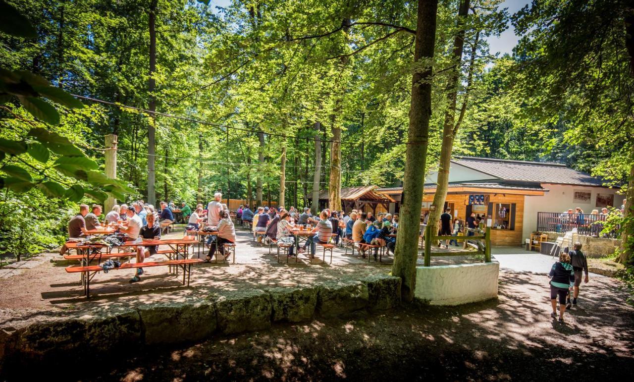 Brauereigasthof Zum Loewenbraeu Adelsdorf Exterior foto