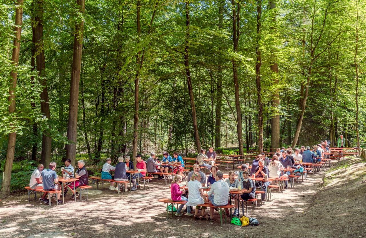 Brauereigasthof Zum Loewenbraeu Adelsdorf Exterior foto